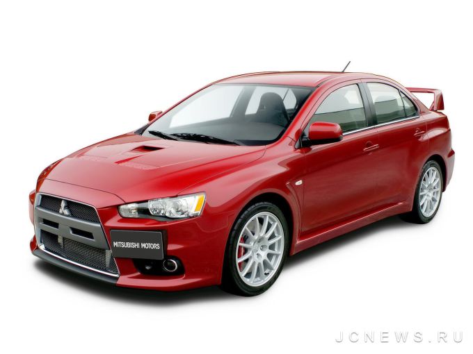 ����� Mitsubishi Lancer Evolution ����� �������� � ���������� ����������� �� ����