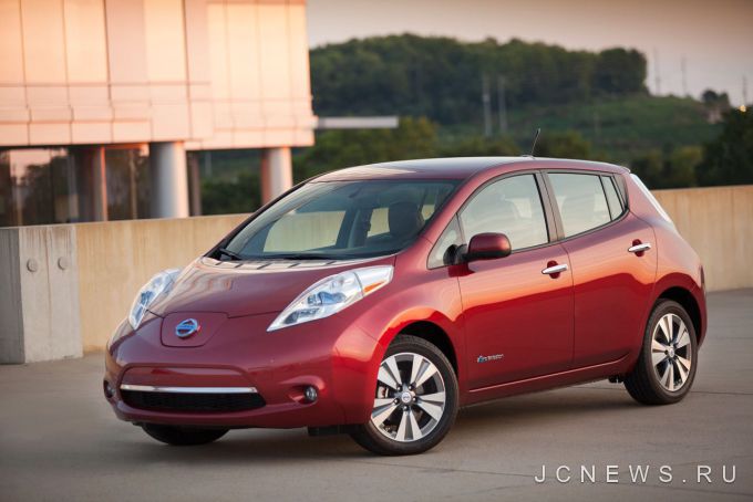 �������� Nissan Leaf �������� � ������ �� ���������� �� ������� � ������������ �����