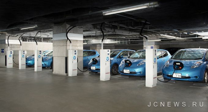 ������� Nissan Leaf ���������� � ������ ��� ������� ������� ������